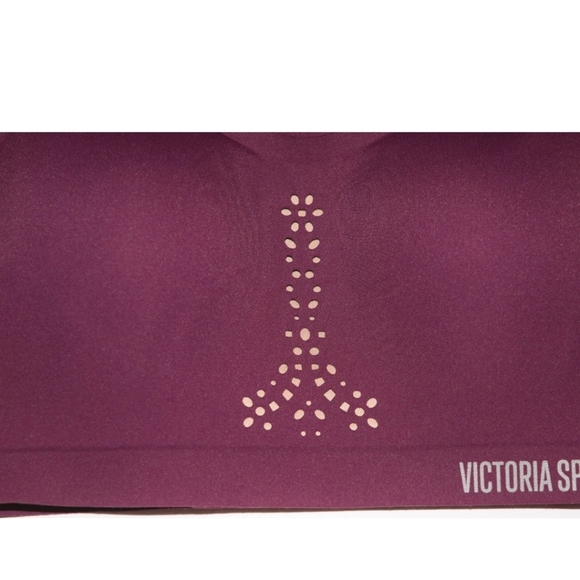 Victoria Sport Angel Max Purple Cut Out Sports Bra Maximum Support 32D - Picture 3 of 5